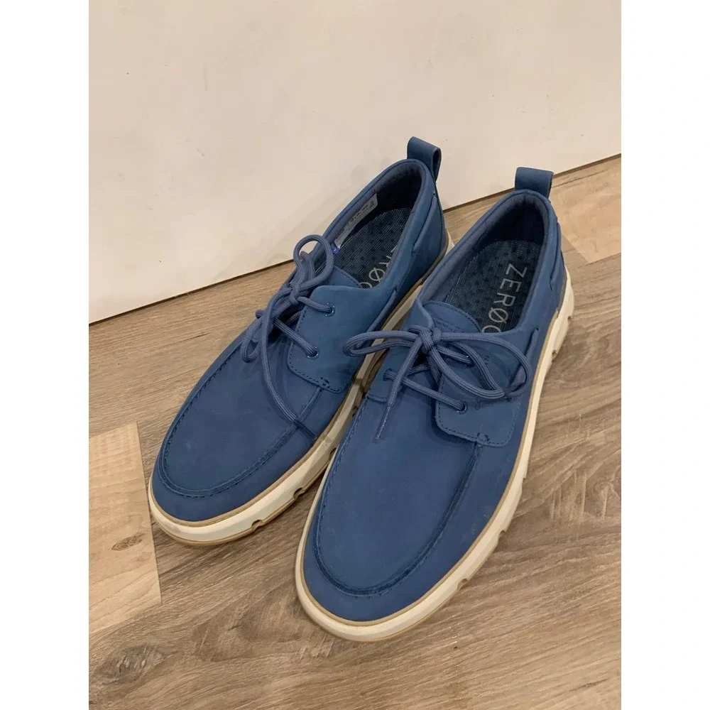 Cole Haan Zerogrand Boat Shoe 13M Leather Coastal Nautical Casual‎ Mens C36718